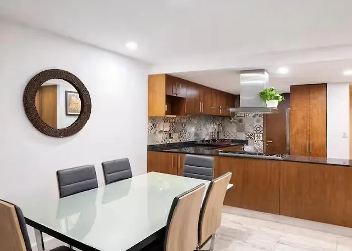 Luxury 2br Condesa Rooftop Pool Walk Roma Appartement