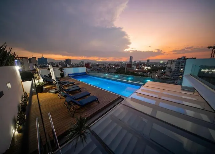 Appartement Luxury 2br Condesa Rooftop Pool Walk Roma *