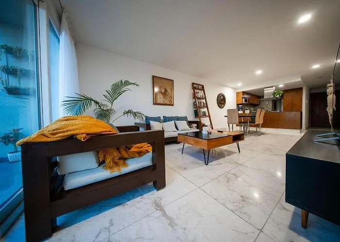 Luxury 2br Condesa Rooftop Pool Walk Roma Appartement
